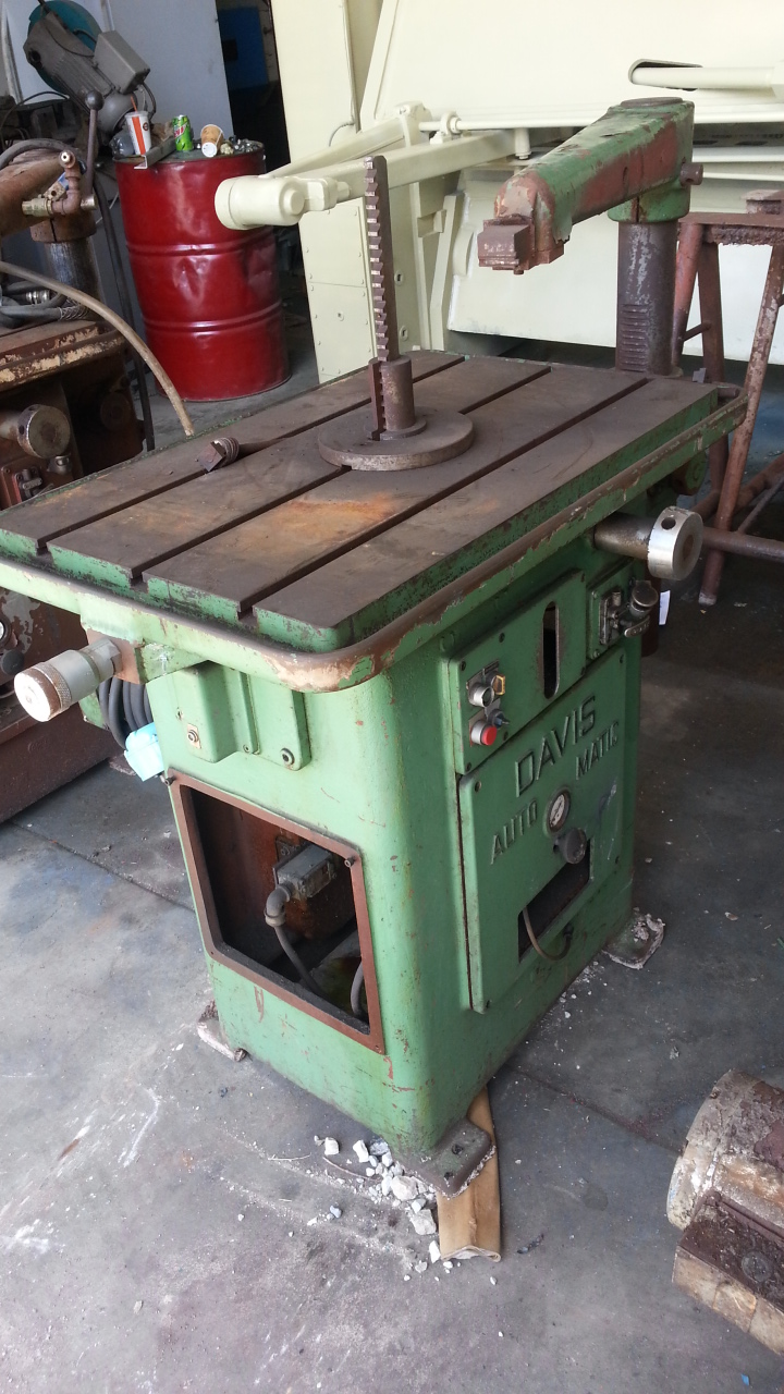 (1) PREOWNED HANSFORD DAVIS KEYSEATER, MODEL 15, S/N 15-463